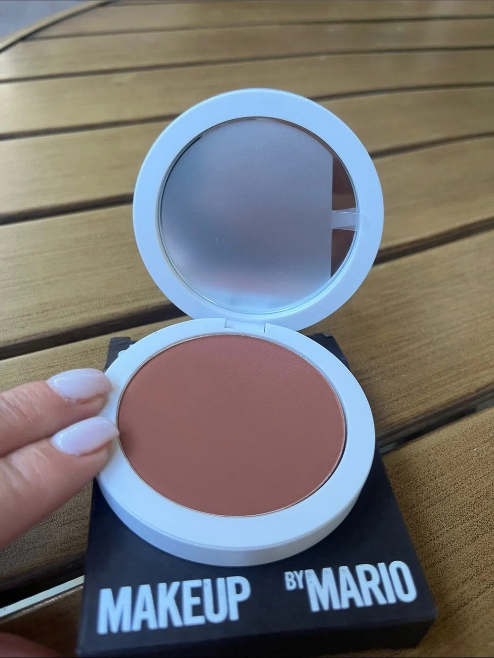 Makeup By Mario Soft Sculpt Bronzer — Warm Brown Compact